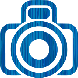 Sketchy blue camera 2 icon - Free sketchy blue camera icons - Sketchy