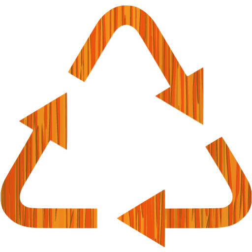 Sketchy Orange Recycling Icon Free Sketchy Orange Recycling Icons