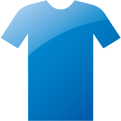 Web 2 blue t shirt icon - Free web 2 blue clothes icons - Web 2 blue ...