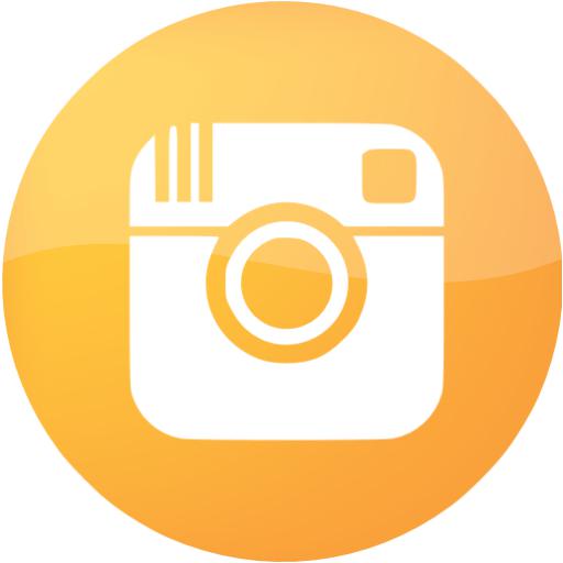 Web 2 orange 2 instagram 4 icon - Free web 2 orange 2 social icons ...