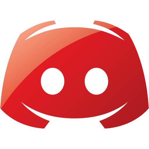 Web 2 ruby red discord 2 icon - Free web 2 ruby red site logo icons