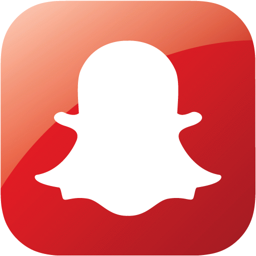 Web 2 ruby red snapchat icon - Free web 2 ruby red social icons - Web 2