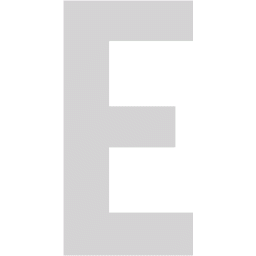Light gray letter e icon - Free light gray letter icons