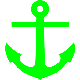 Lime anchor icon - Free lime anchor icons