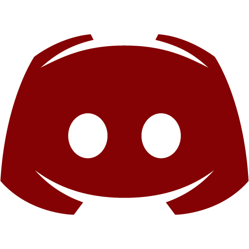 Maroon discord 2 icon - Free maroon site logo icons
