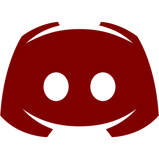 Maroon discord 2 icon - Free maroon site logo icons