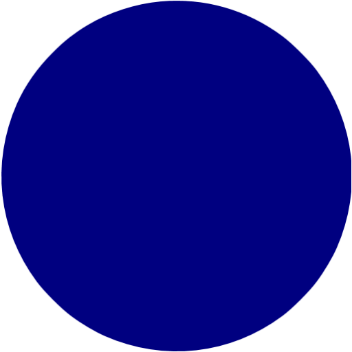 dark blue circle