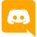 Orange discord icon - Free orange site logo icons