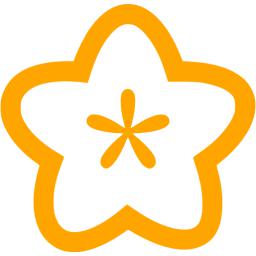 Orange flower icon - Free orange flower icons