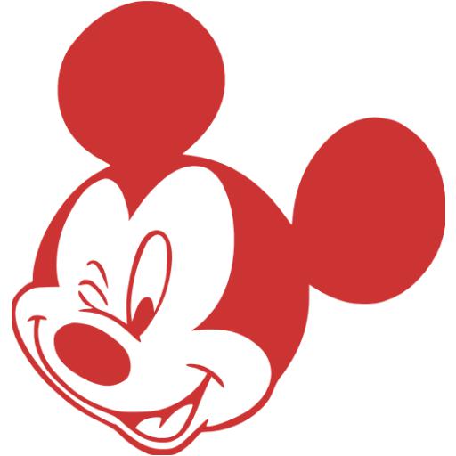 Persian red mickey mouse 31 icon - Free persian red Mickey Mouse icons