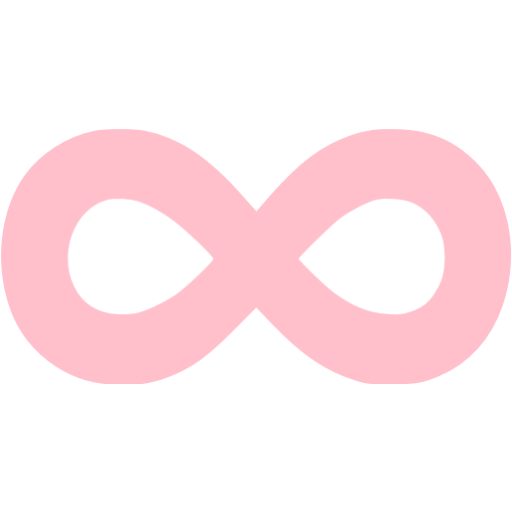 Pink 500px icon - Free pink infinite icons