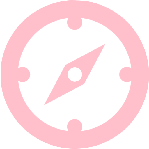 Pink Compass Icon Free Pink Compass Icons