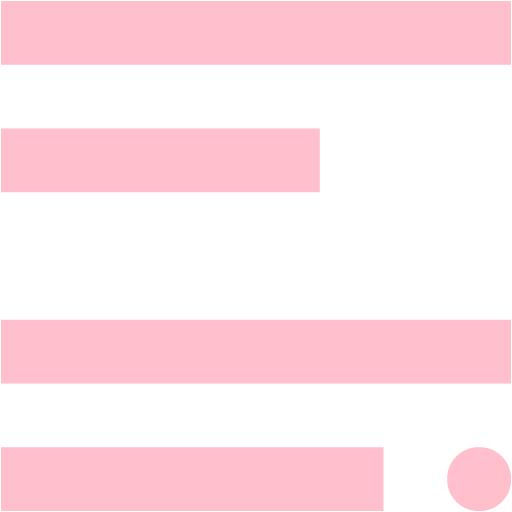 Pink copywriting icon - Free pink text icons