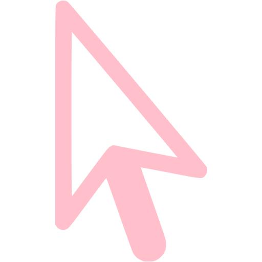 Deep pink cursor 2 icon - Free deep pink cursor icons