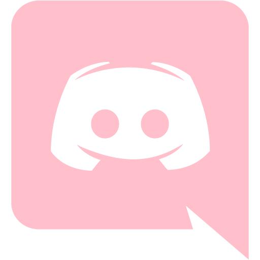 Pink Discord Icon Free Pink Site Logo Icons