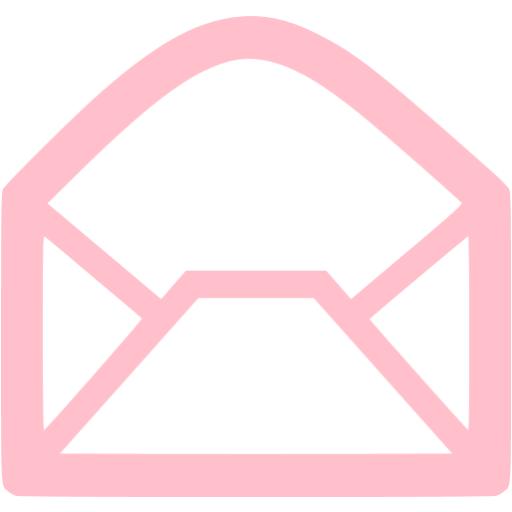 email icon pink