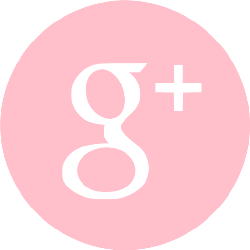 Pink Google Plus 4 Icon Free Pink Social Icons