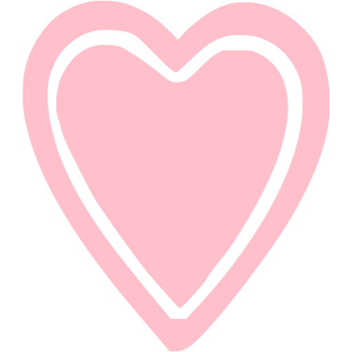 Pink heart 18 icon - Free pink heart icons