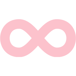Pink infinity icon - Free pink infinity icons