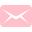 Pink message icon - Free pink mail icons