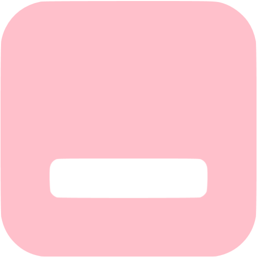 Pink minimize window icon - Free pink window icons