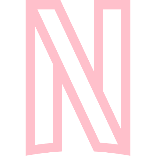 Pink netflix icon - Free pink site logo icons