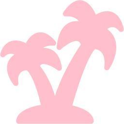 pink palm tree clip art