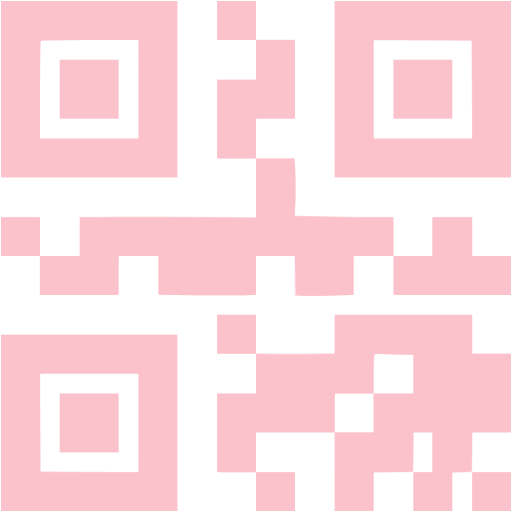 Qr Code Cartoon ícone Rosa PNG , Desenho Animado, Código Qr