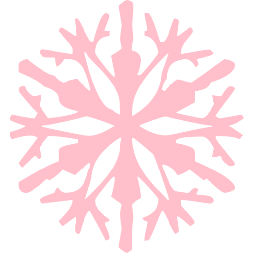 Pink snowflake 35 icon - Free pink snowflake icons