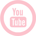 Pink youtube 5 icon - Free pink site logo icons