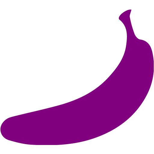 purple banana fruit