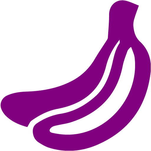 purple banana fruit