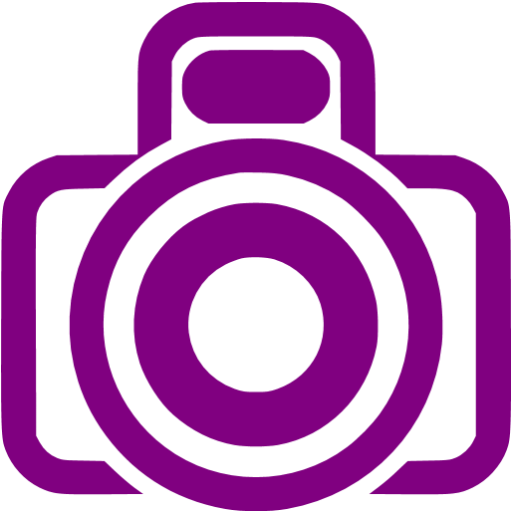 Purple camera 2 icon - Free purple camera icons