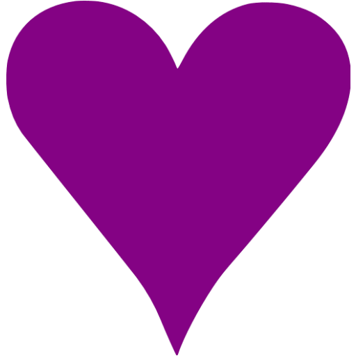 Purple heart 29 icon - Free purple heart icons