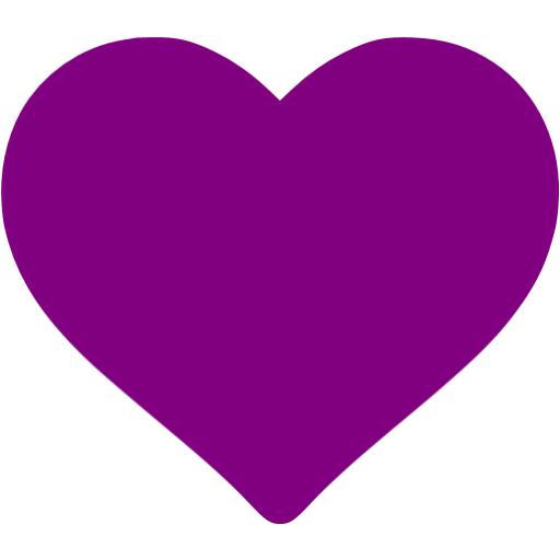 Purple Hearts Icon - Free Purple Gamble Icons