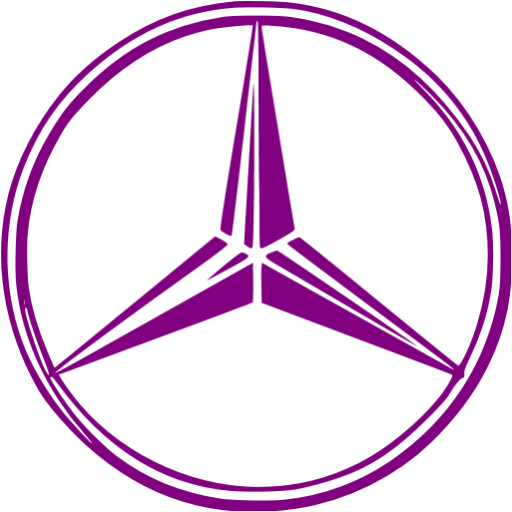 Mercedes logo PNG transparent image download, size: 2272x1704px