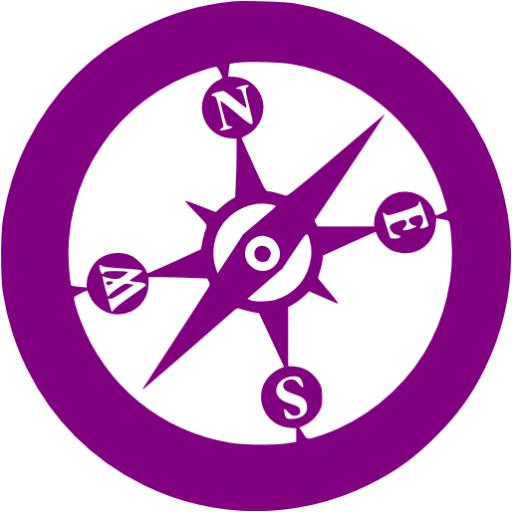 safari logo purple