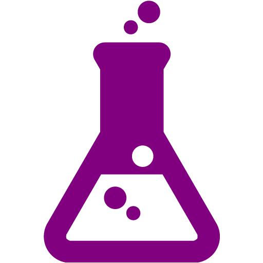 Purple test tube 2 icon - Free purple test tube icons