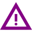 Purple warning 6 icon - Free purple warning icons