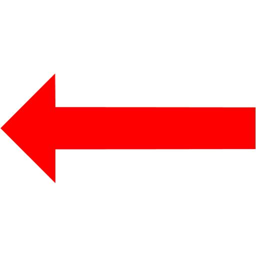 Red arrow 118 icon - Free red arrow icons