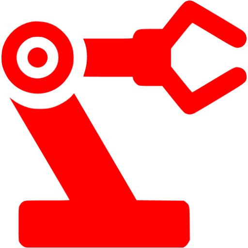 Free Vectors  red robot catcher icon