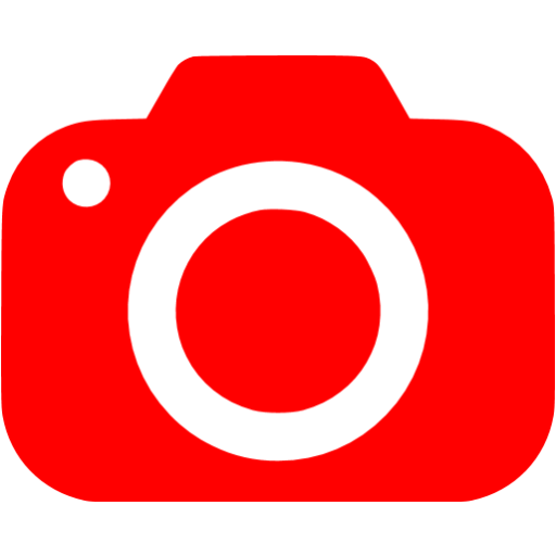 Red screenshot icon - Free red camera icons