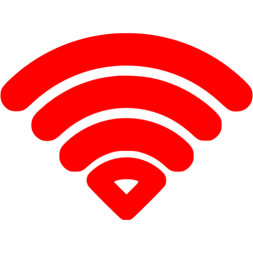 wifi symbol red