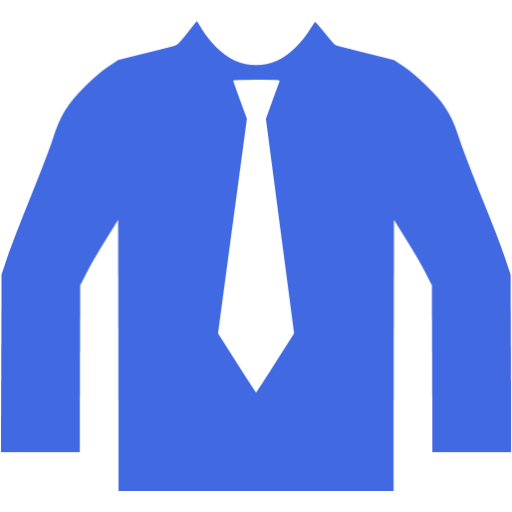 Blue bra icon - Free blue clothes icons