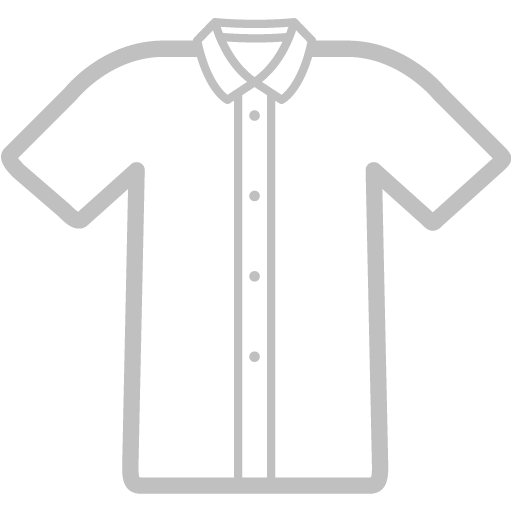 Silver polo shirt icon - Free silver clothes icons