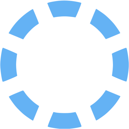 Blue Circular Loading Icon GIF PNG Images