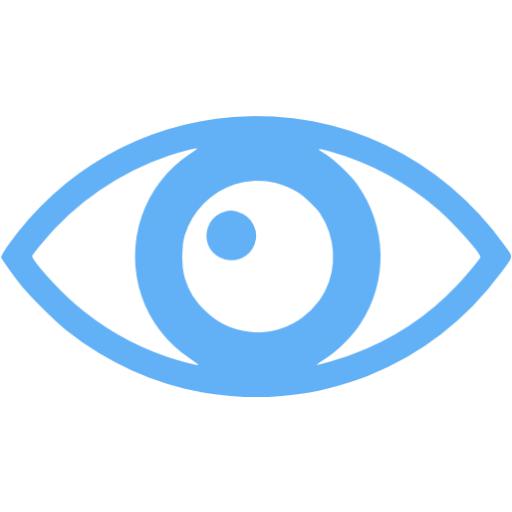 Tropical blue eye 3 icon - Free tropical blue eye icons