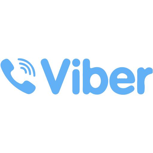 blue viber logo