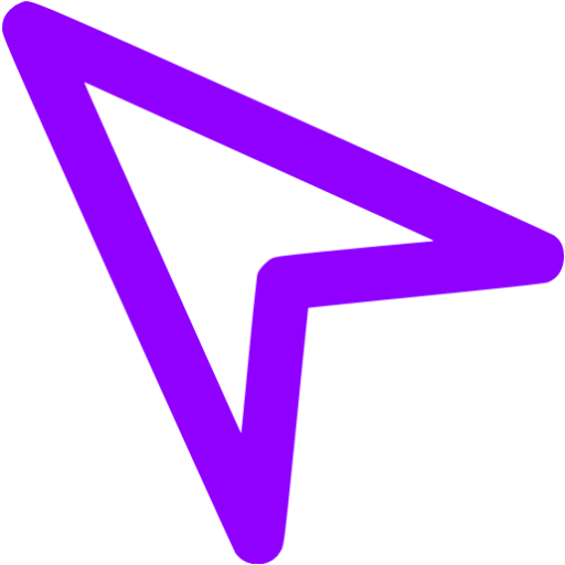 Violet cursor 3 icon - Free violet cursor icons