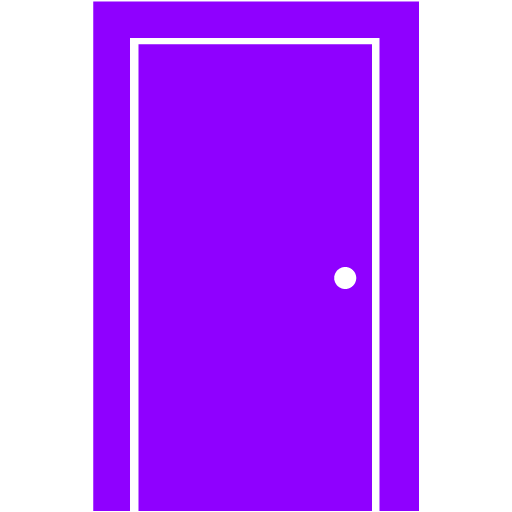 Violet door 10 icon - Free violet door icons